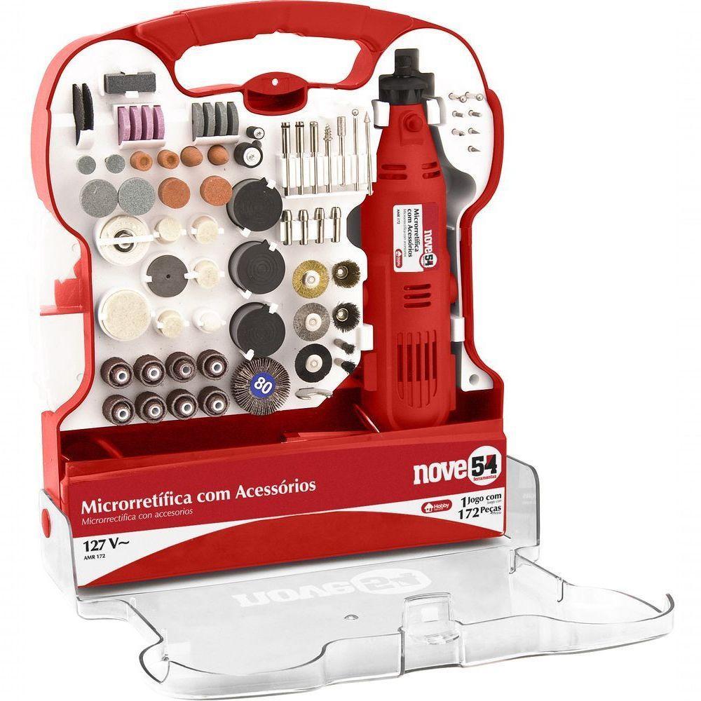 Jogo De Microrretífica 130 Watts Com 171 Acessório 220V - 2