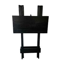 Mesa Bistrô De Madeira Eucalipto Dobrável E Reforçada Preto