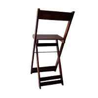 Conjunto Com 2 Banquetas Dobráveis Em Eucalipto Imbuia - 6