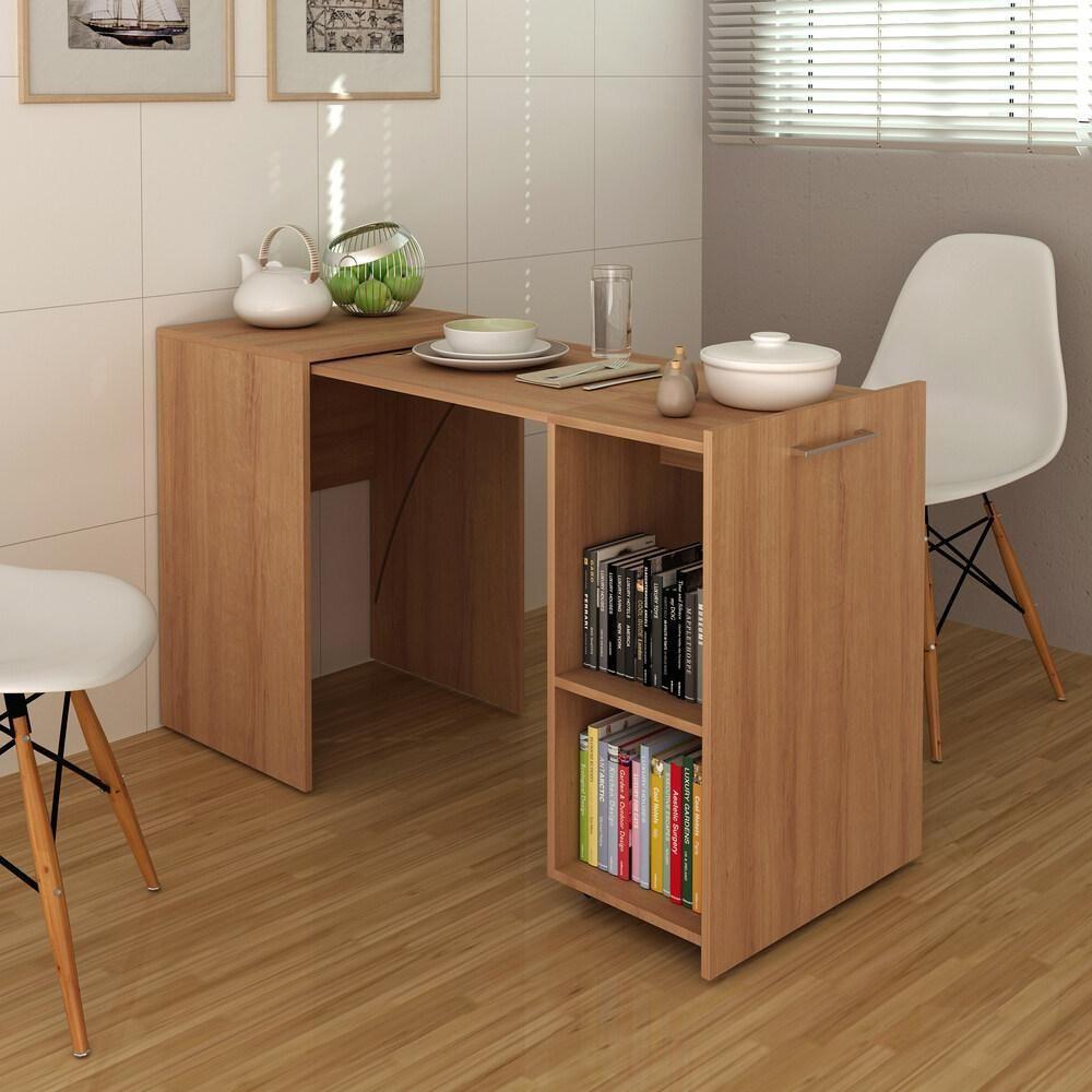 Escrivaninha Articulável Multimóveis Cr25065 Amendoa - 1