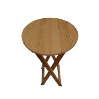 Mesa Bistrô Para Area Gourmet Dobrável De Madeira Maciça Mel - 5