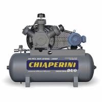 Compressor De Ar A.pressão Duo Tri 10hp 360l Chiaperini - 1