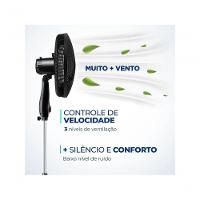 Ventilador De Coluna Mondial Vsp-40c-b 40cm 6 Pas - 220V - 2