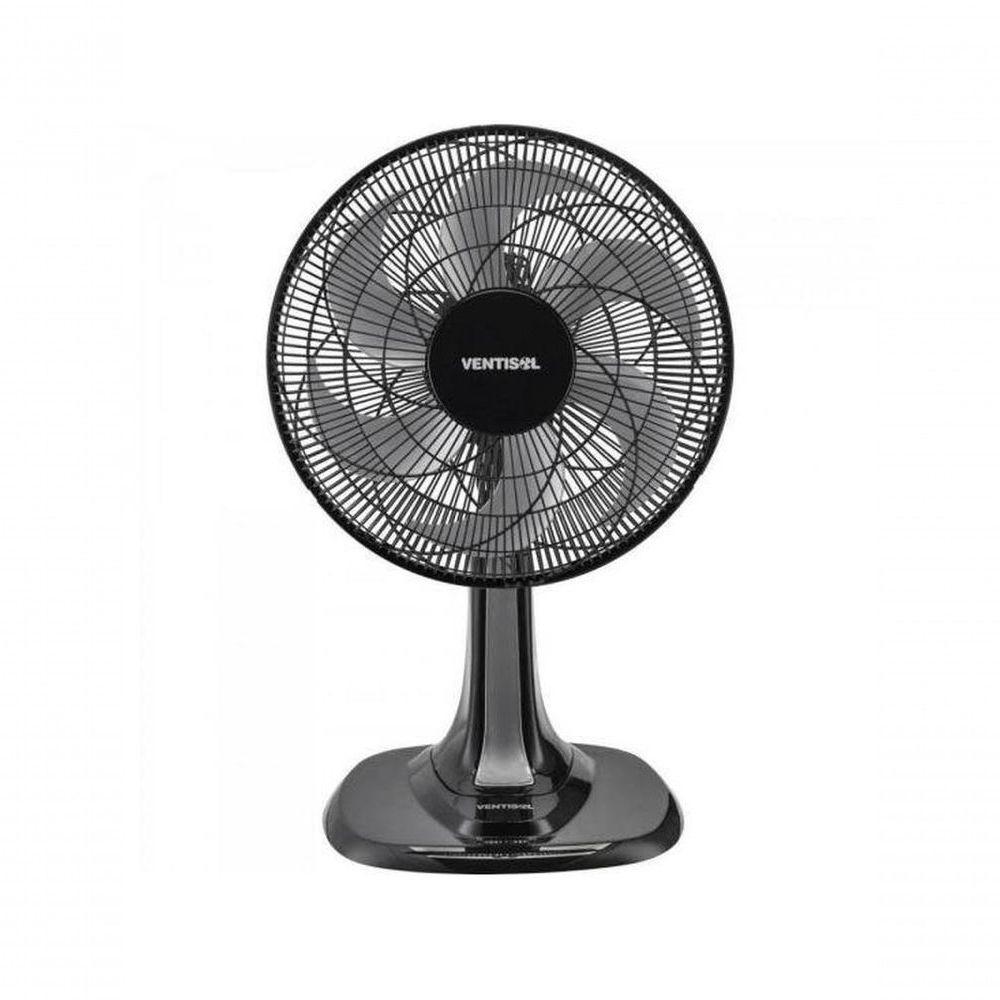 Ventilador De Mesa Ventisol Turbo 6 30cm Preto-cinza 110V - 1