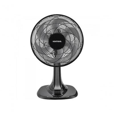 Ventilador De Mesa Ventisol Turbo 6 30cm Preto-cinza 110V