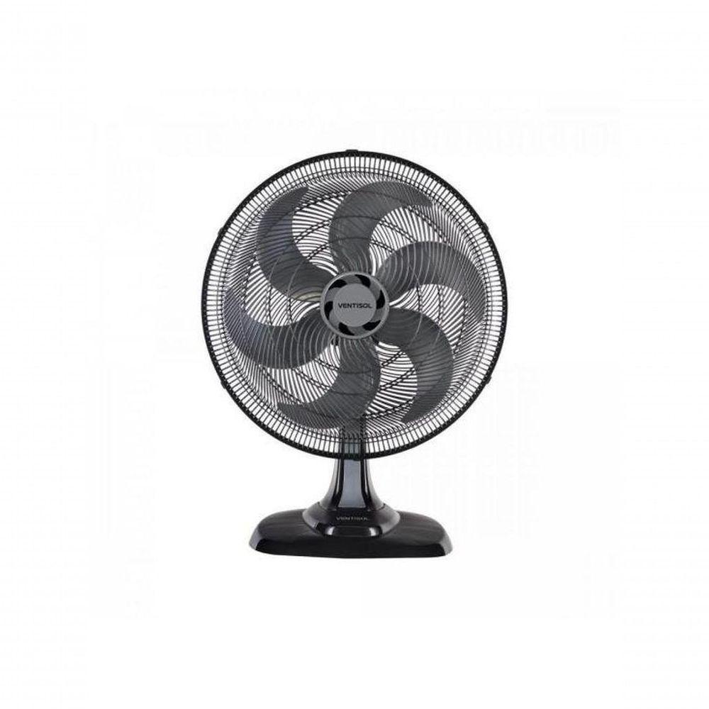 Ventilador De Mesa Ventisol Turbo 6 50cm Preto 220V - 1