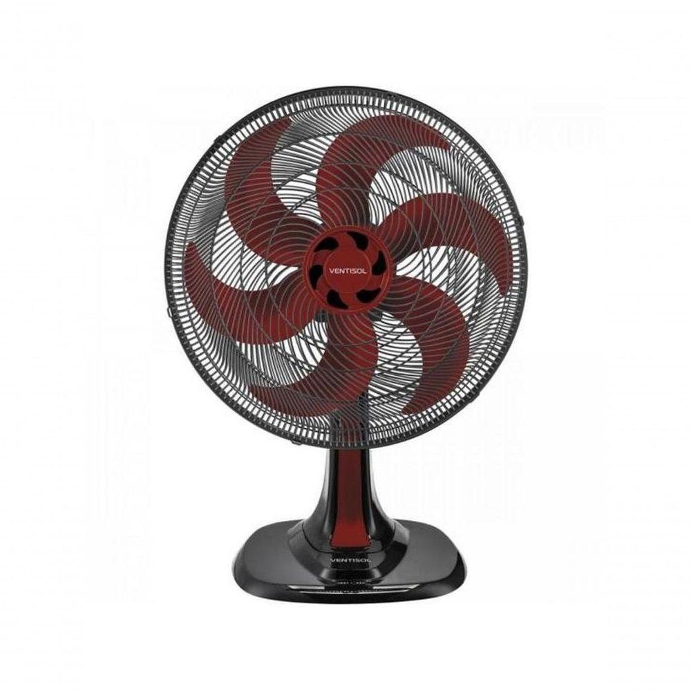 Ventilador De Mesa Ventisol Turbo 6 40cm Vermelho 110V - 1
