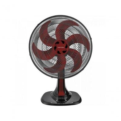 Ventilador de Mesa Ventisol 80W 38cm 6 Pás 3 Velocidades Vermelho 110V