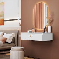 Penteadeira Suspensa Mesa Camarim Escrivaninha Multiuso 1 Gaveta - 5