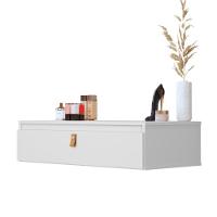 Penteadeira Suspensa Mesa Camarim Escrivaninha Multiuso 1 Gaveta - 6