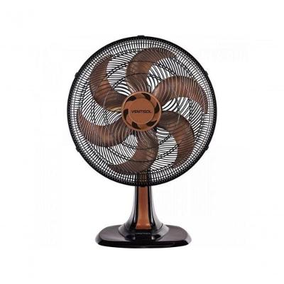 Ventilador de Mesa Ventisol 80W 38cm 6 Pás 3 Velocidades Bronze 220V