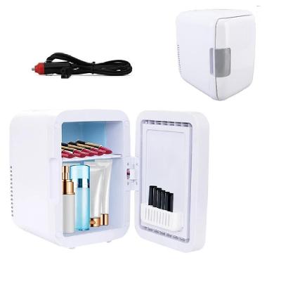 Geladeira Mini Aquecedor Casa Refrigerador Carro Skin Care Maquiagem Cosmeticos Multiuso 4 Litros