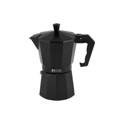 Cafeteira Italiana Em Alumínio 6 Xícaras Maxwell & Williams Preta