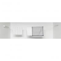 Varal Retrátil De Roupas Para Parede Em Aço Inox 22m Brabantia Branco - 2