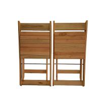 Kit 4 Cadeiras Dobráveis De Madeira Para Area Gourmet Ismalu Mel - 5