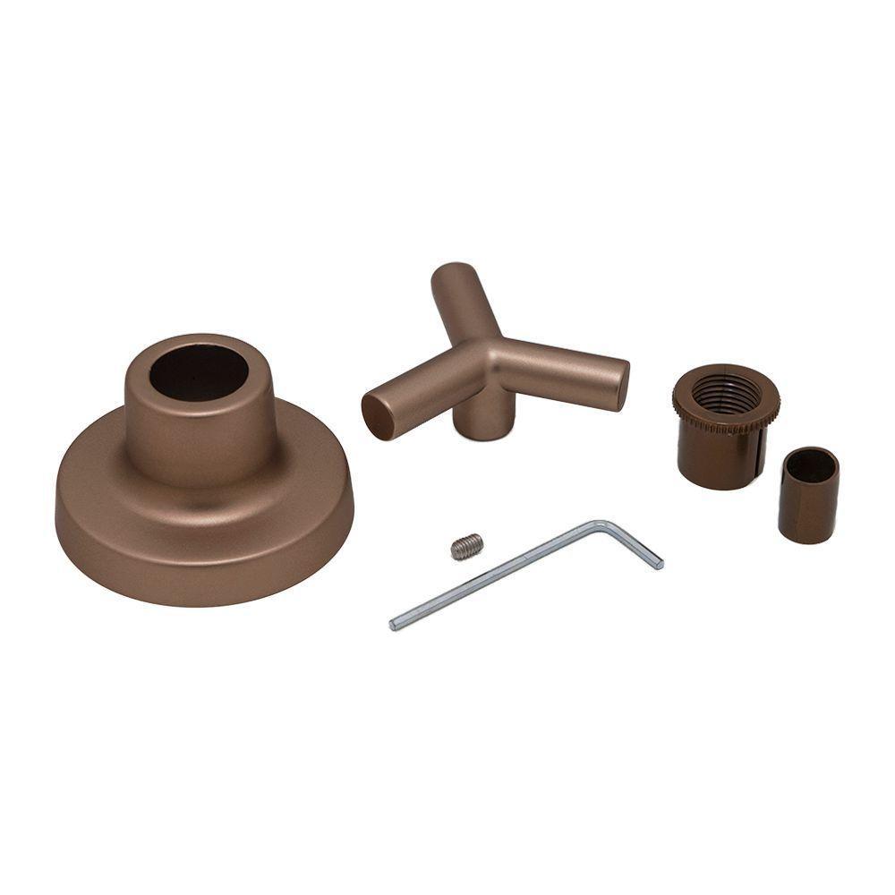 Acabamento Registro Banheiro Lavatório Pressão E Gaveta Cobre Rosé Gold Fosco Padrão Deca Metal Luxo - 3