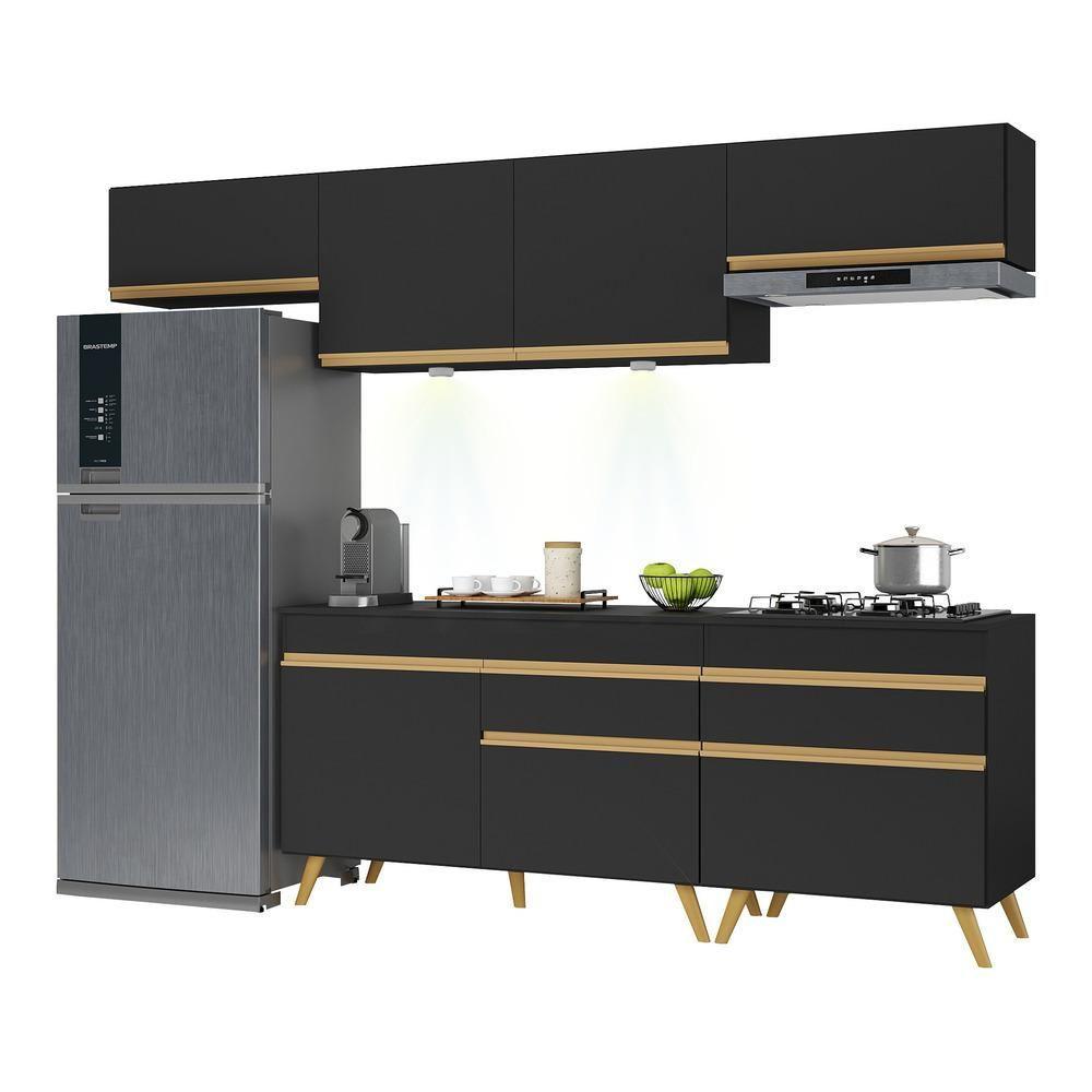 Cozinha Completa 5 Peças Com Leds Mp2032 Veneza Up - 4