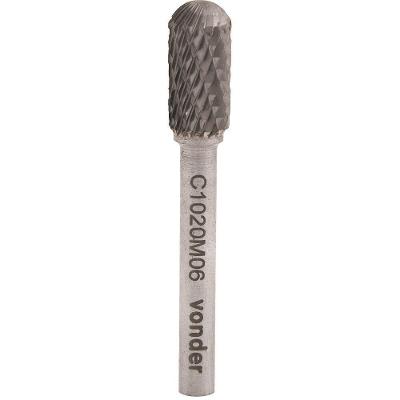 Lima Rotativa Vídea Abaulada 6x16mm Haste 6mm Lc006 - Vonder