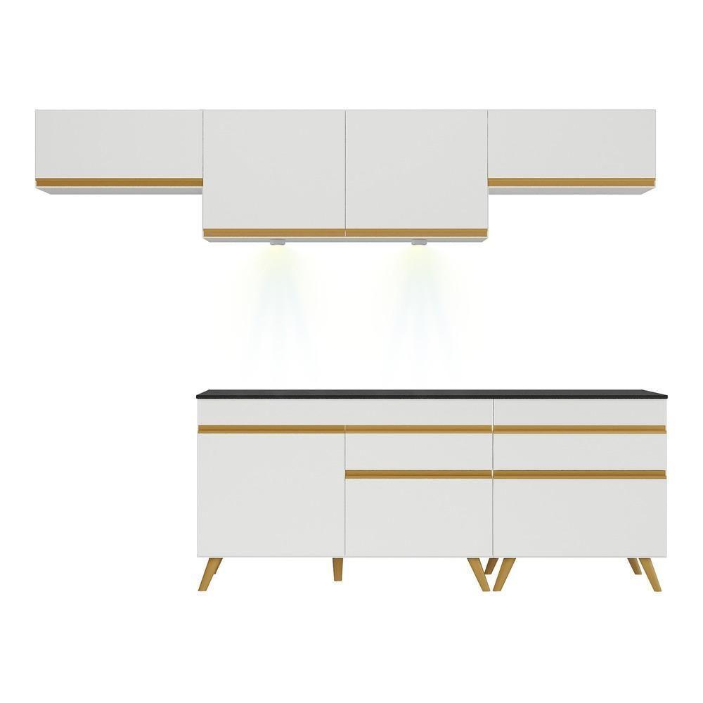 Cozinha Completa 5 Peças Com Leds Mp2032 Veneza Up - 1