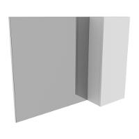 Espelheira Para Banheiro 1 Porta 80Cm Multimóveis Vcr10082 Branco Branco - 1