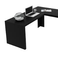 Escrivaninha/Mesa Escritório De Canto Cr25024 Preto - 2