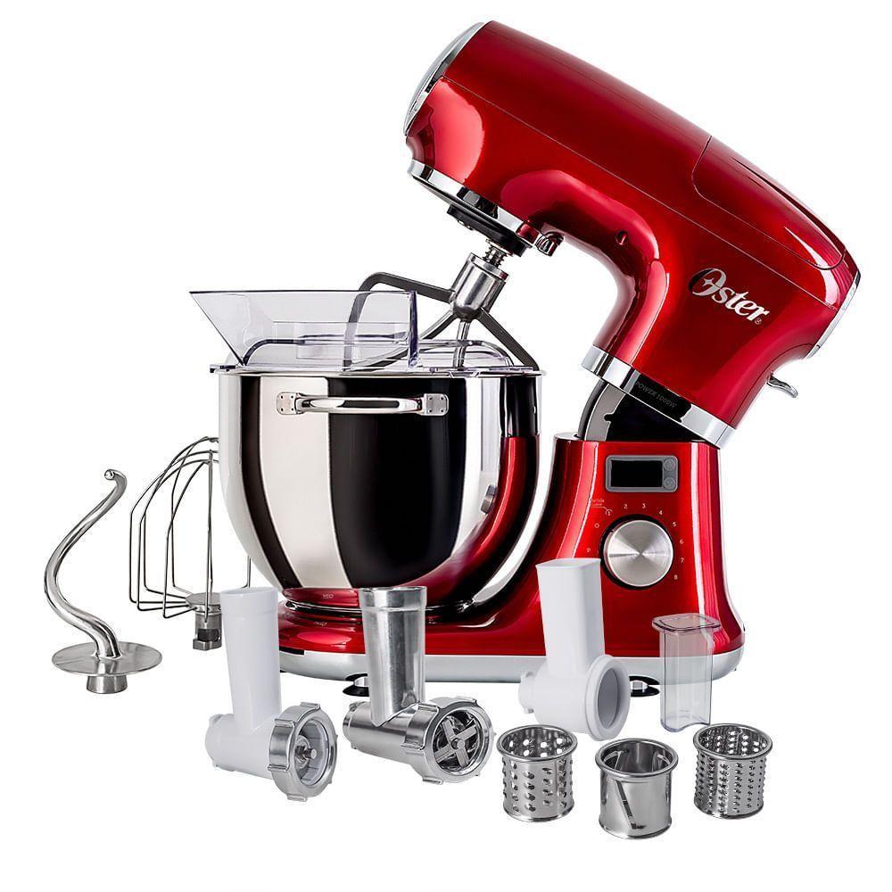 Kit Completo Batedeira Planetária Digital Multifuncional Com Acessórios Oster - 110V - 1