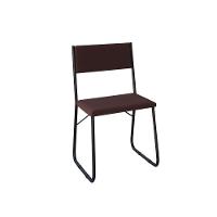 Mesa Jantar Paraty 150cm Tampo Preto Com Cadeiras 6 Cadeiras Angra Estofadas Preta E Marrom - 5