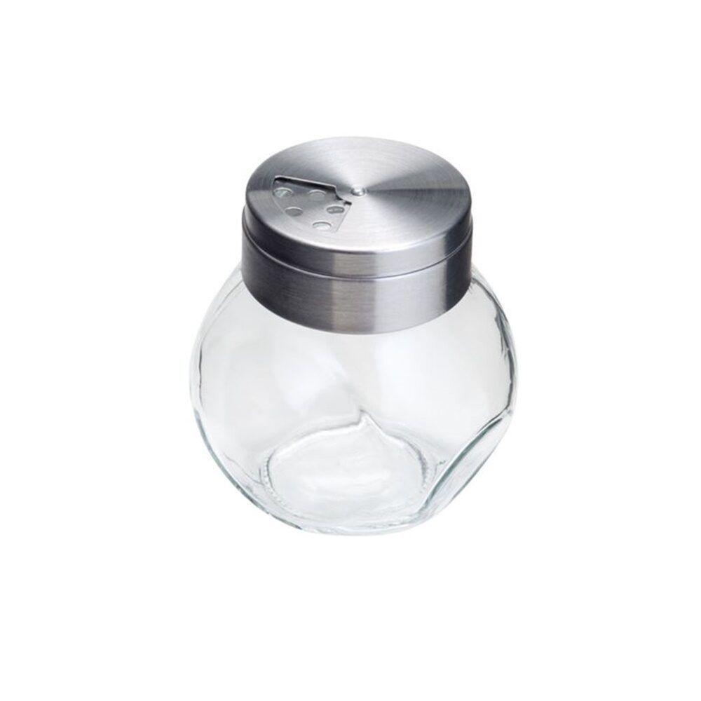 Pote De Vidro Porta Temperos Transparente Com Tampa 200 Ml - 1