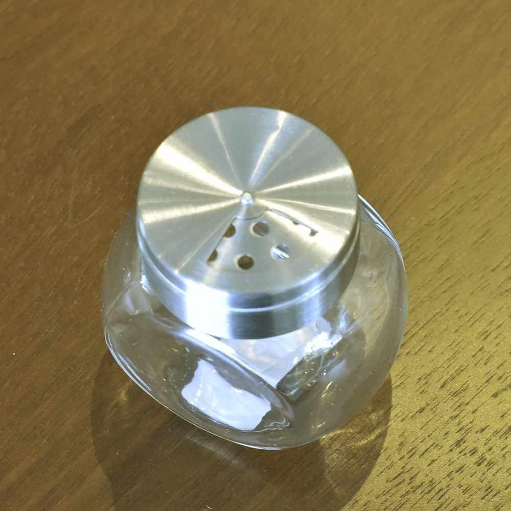 Pote De Vidro Porta Temperos Transparente Com Tampa 200 Ml - 3