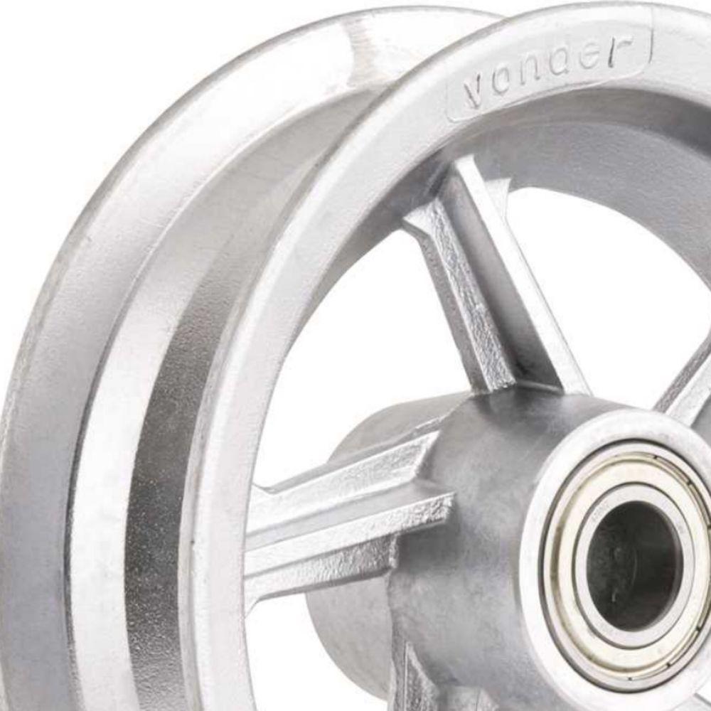 Aro Alumínio 3,50x8 200kg Com Rolamento Esfera Eixo 25mm - - 2