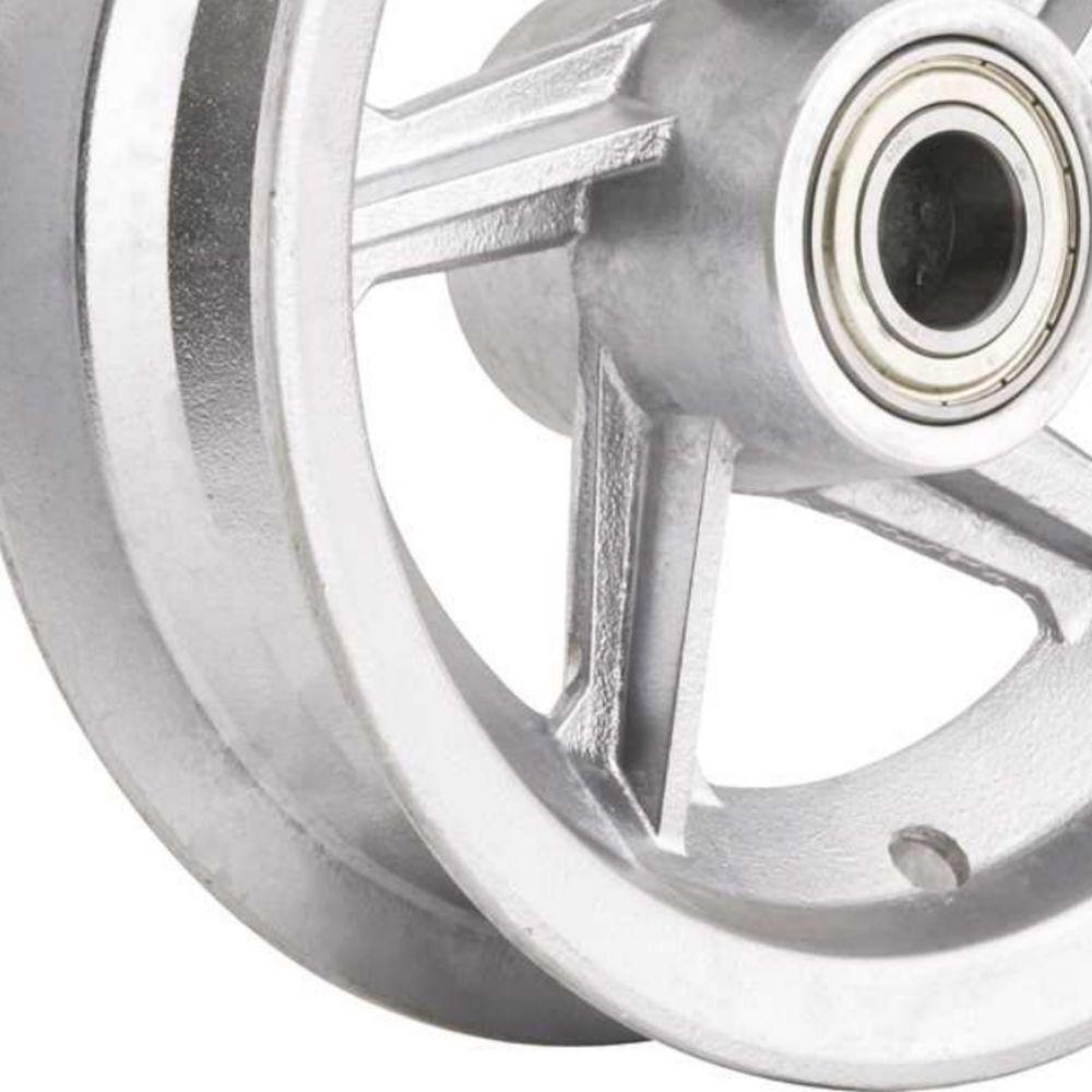 Aro Alumínio 3,50x8 200kg Com Rolamento Esfera Eixo 25mm - - 4