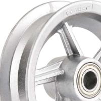 Aro Alumínio 3,50x8 200kg Com Rolamento Esfera Eixo 25mm - - 2