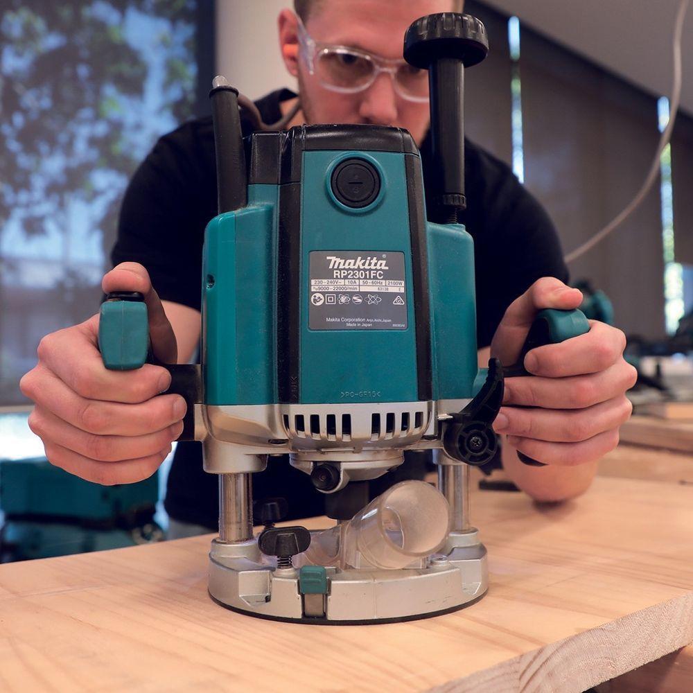 Tupia De Coluna 12 Mm Com Freio Eletrônico Rp2301fc02 Makita 110V - 4