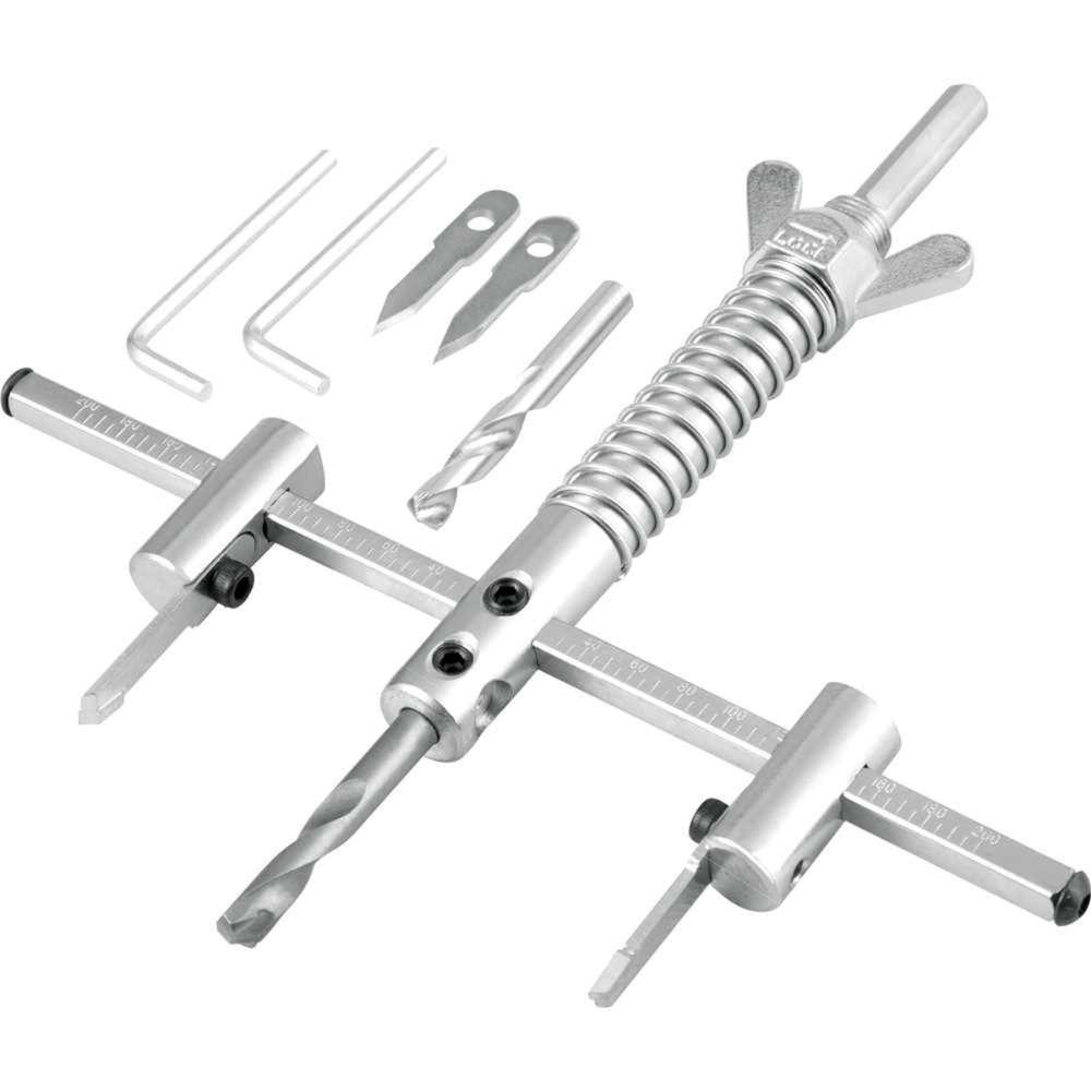 Furador Ajustável Para Drywall 40 A 200mm Com Coletor Vonder - 6