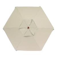 Ombrellone Madeira Cobertura Pvc 2,00 Metros Creme Bel Lazer