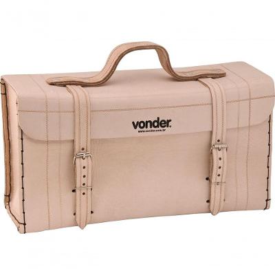 Maleta De Couro 330x110x170cm Marrom Natural - Vonder