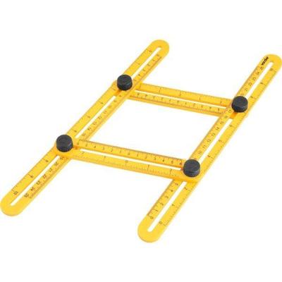 Esquadro Plástico Ajustável 25mm - Vonder