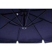 Ombrellone Suspenso Búzios 3 Metros Azul Sem Base Bel Lazer - 2