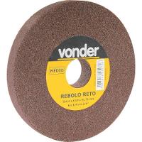 Rebolo Reto 6"x3-4" Médio - Vonder - 1