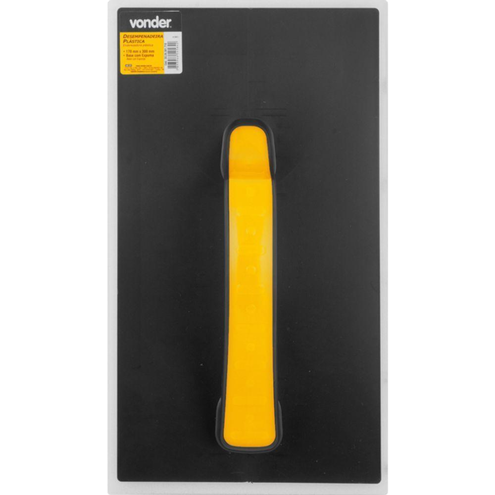 Desempenadeira Plástica Com Espuma 17x30 - Vonder - 2