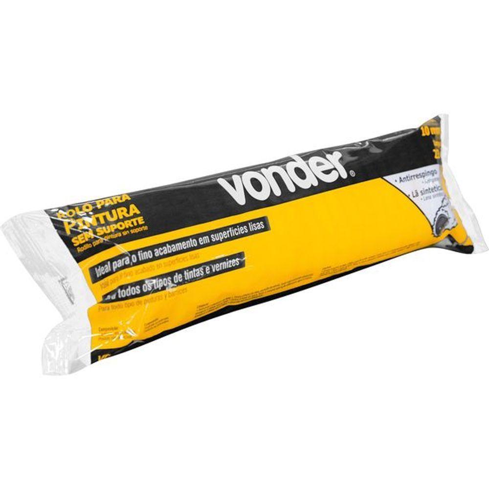 Rolo De Lã Antirrespingo Econ 23cm Sem Suporte - Vonder - 2