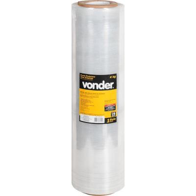 Filme Stretch 500x228 Metros 25micra Aprox. 4 Kg Vonder