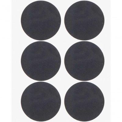 Feltro Adesivo Preto Redondo 38mm Com 6 Vonder
