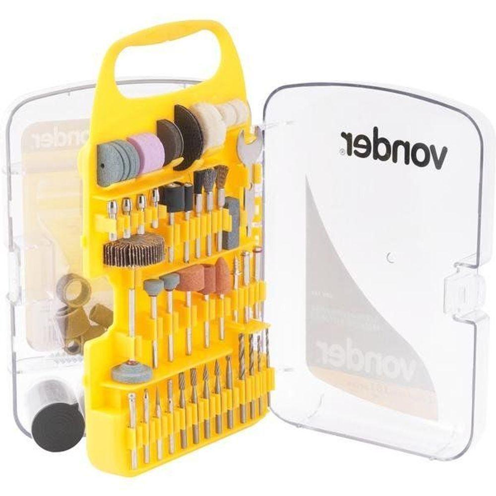 Jogo De Acessórios Para Microrretífica Com 181 Pç Arv181 Vonder - 3