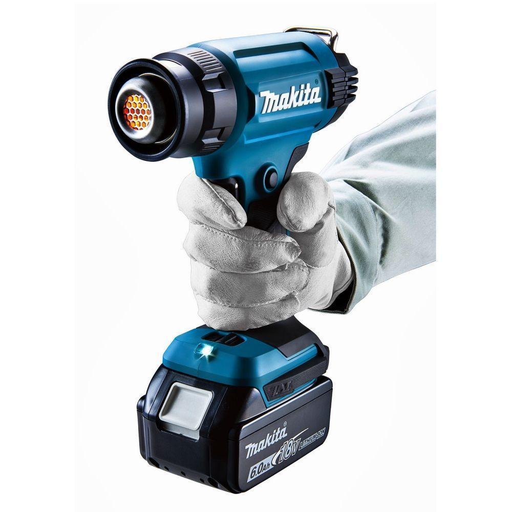 Soprador Térmico Bateria 18v 150 à 550 Graus Dhg181rt Makita - 3