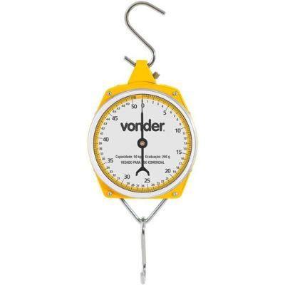 Balança Suspensa Tipo Relógio 50kg - Vonder