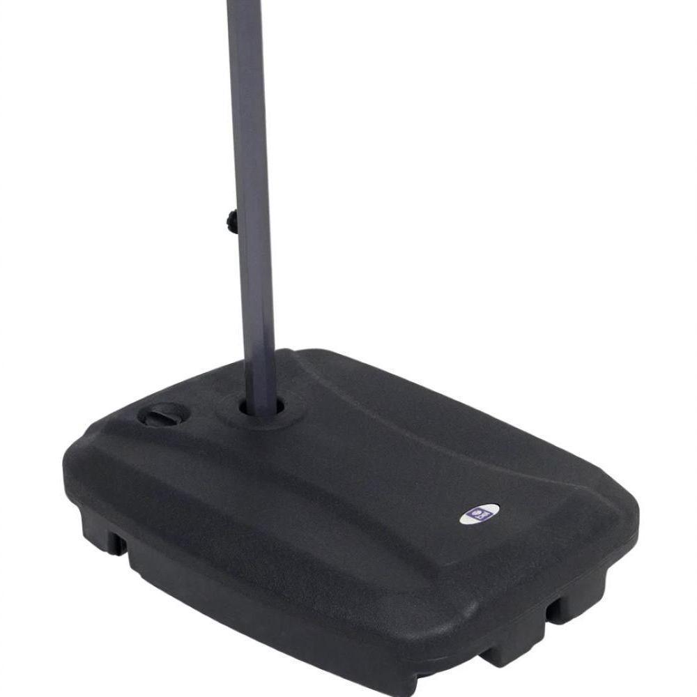 Ombrellone Suspenso Búzios Giratório 3,00m Branco Com Base Bel Lazer - 6