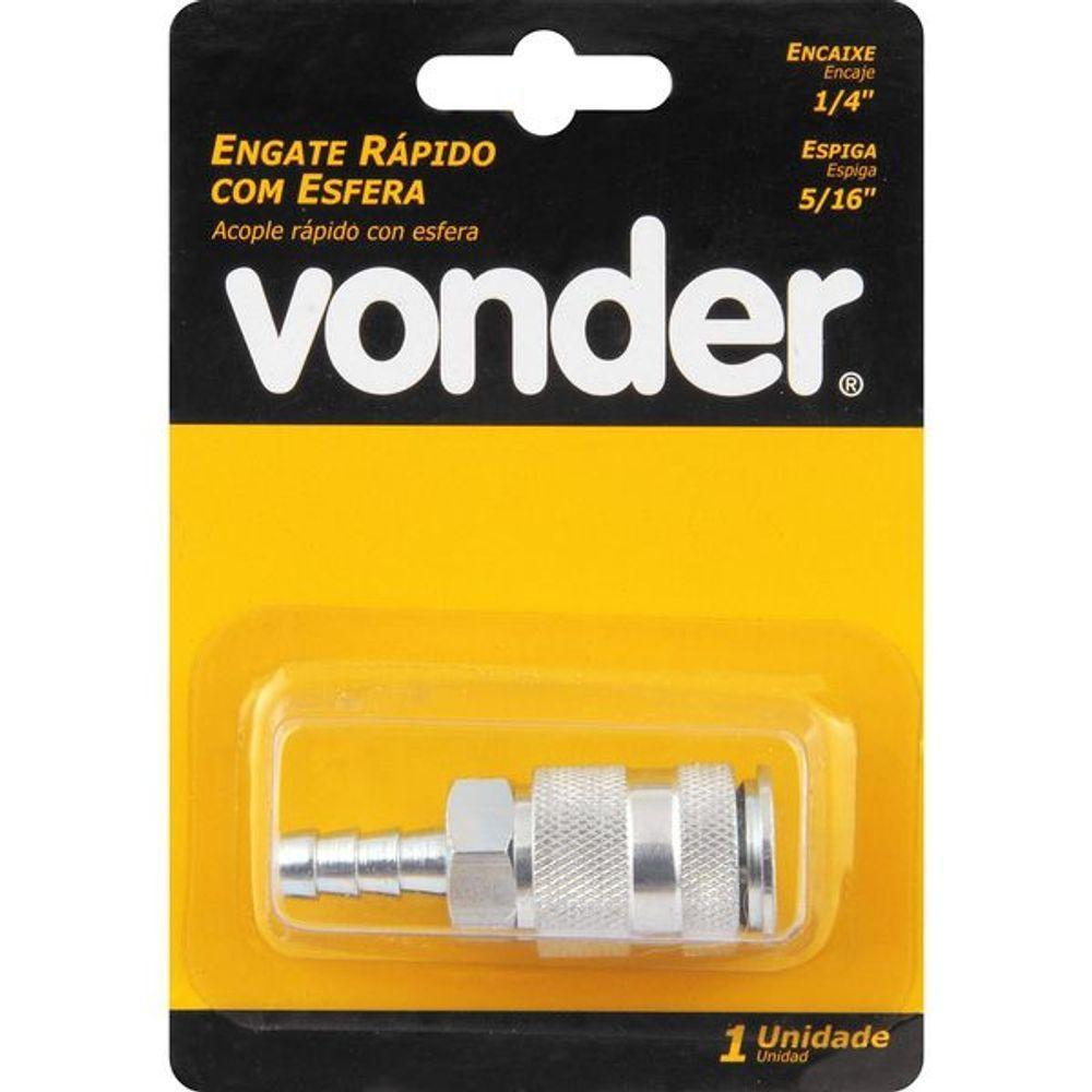 Engate Rapido Espigao 5-16" Com 1 Peça Vonder - 1