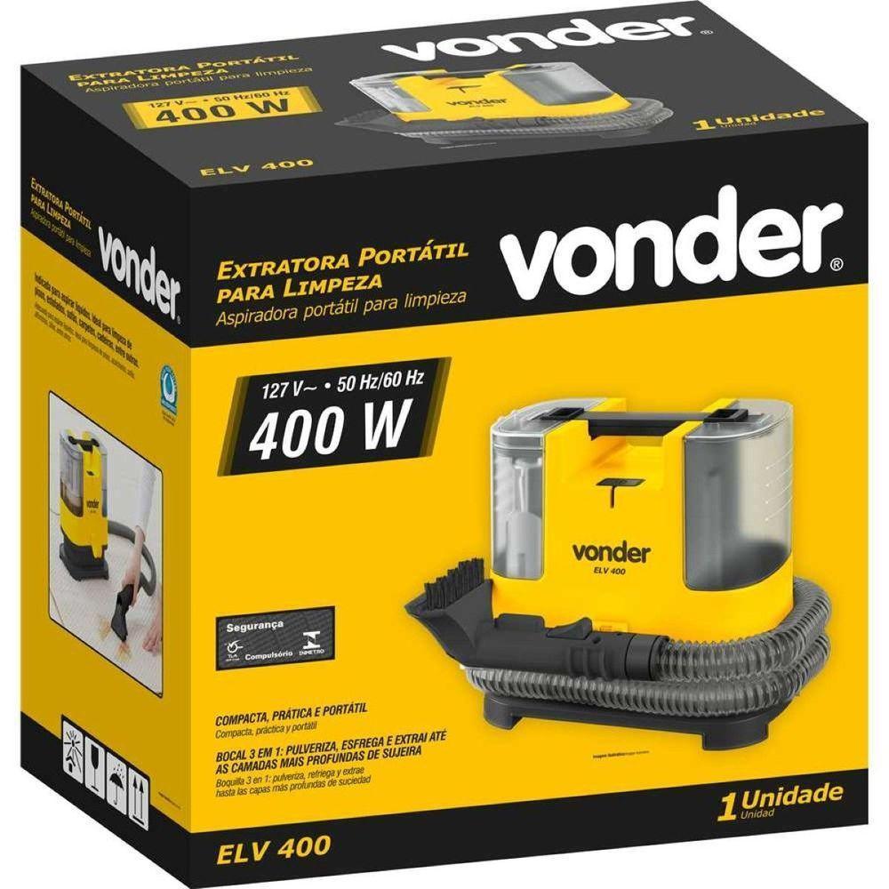 Extratora Para Limpeza Portátil Elv400 Vonder 110V - 4