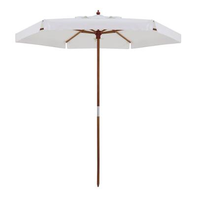 Ombrellone Madeira Cobertura Pvc 2,40m Branco Bel Lazer